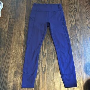 Purple Lululemon leggings, gently used, size 6